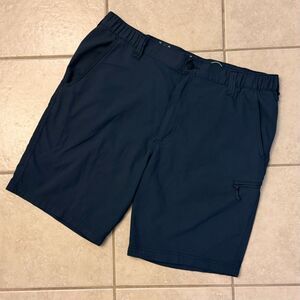 Wrangler Men's Field Utility Cargo Shorts Navy Blue Size 38